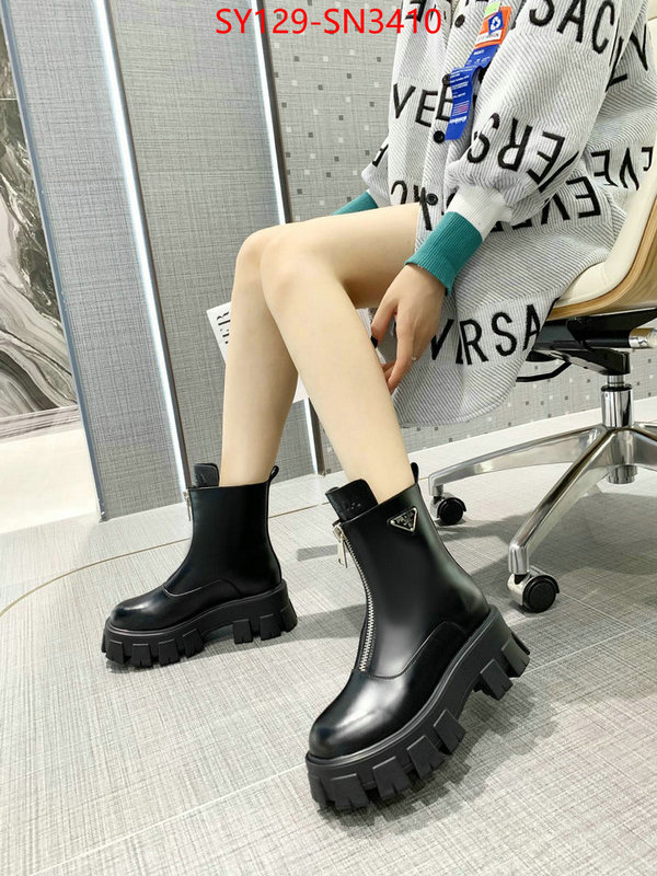 Women Shoes-Prada,top quality , ID: SN3410,$: 129USD