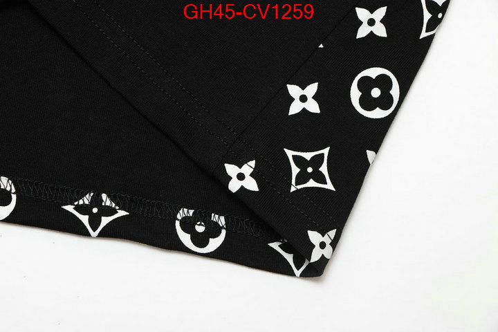 Clothing-LV,wholesale 2023 replica , ID: CV1259,$: 45USD