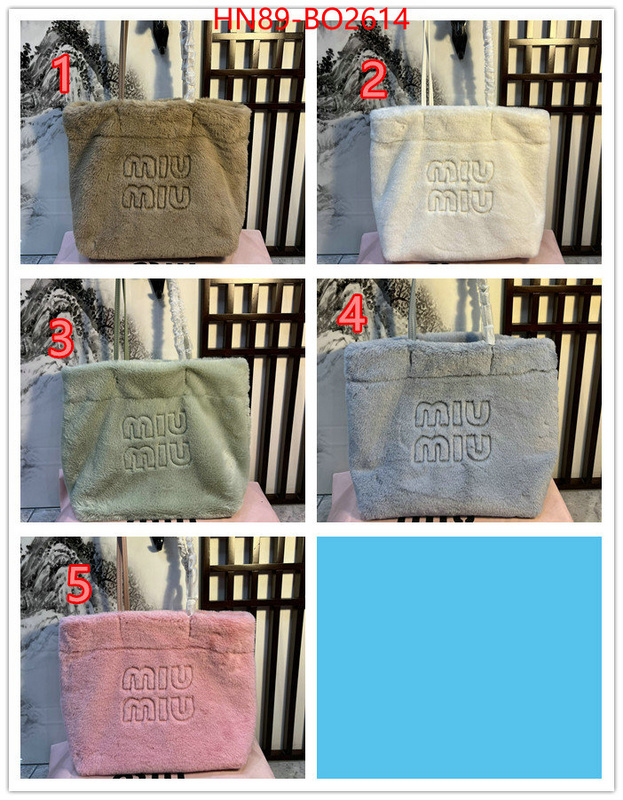 Miu Miu Bags(4A)-Handbag-,high quality perfect ,ID: BO2614,$: 89USD