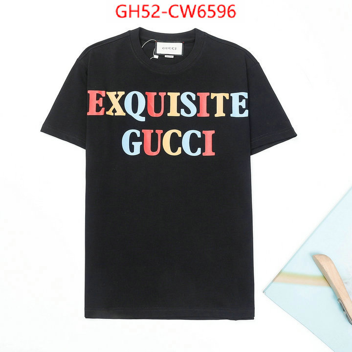 Clothing-Gucci,replica aaaaa+ designer , ID: CW6596,$: 52USD