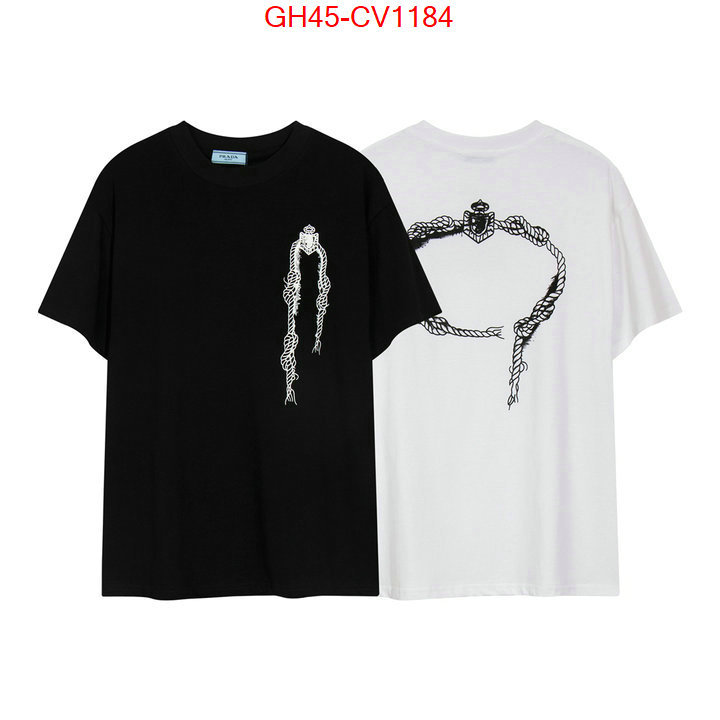Clothing-Prada,website to buy replica , ID: CV1184,$: 45USD