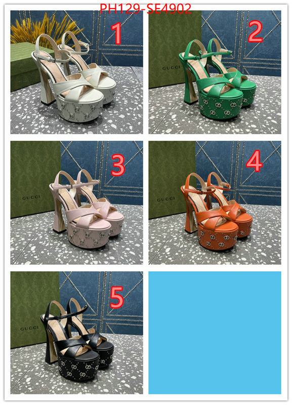 Women Shoes-Gucci,highest quality replica , ID: SE4902,$: 129USD