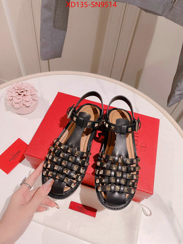 Women Shoes-Valentino,fake aaaaa , ID: SN9514,$: 135USD