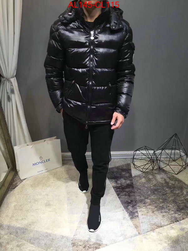 Down jacket Men-Moncler,top 1:1 replica , ID: CL115,$:145USD