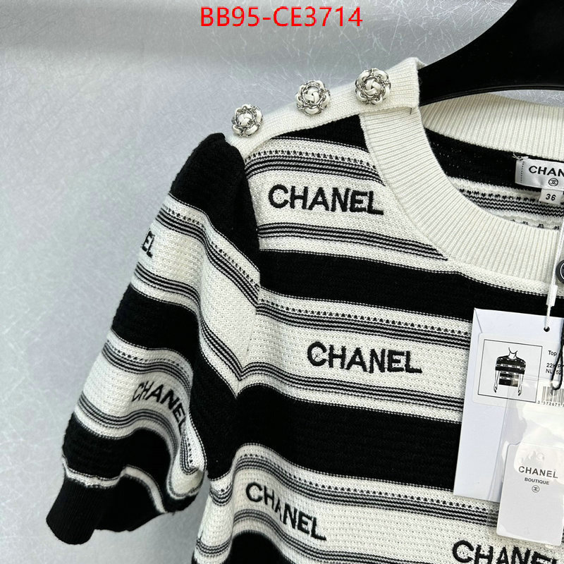 Clothing-Chanel,replica wholesale ,ID: CE3714,$:95USD