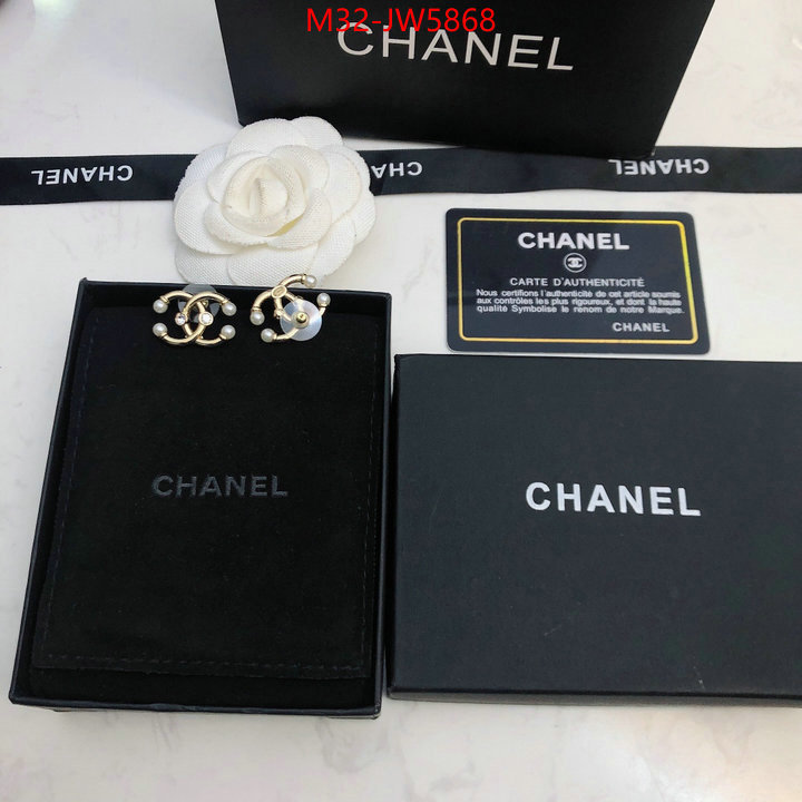 Jewelry-Chanel,online , ID: JW5868,$: 32USD