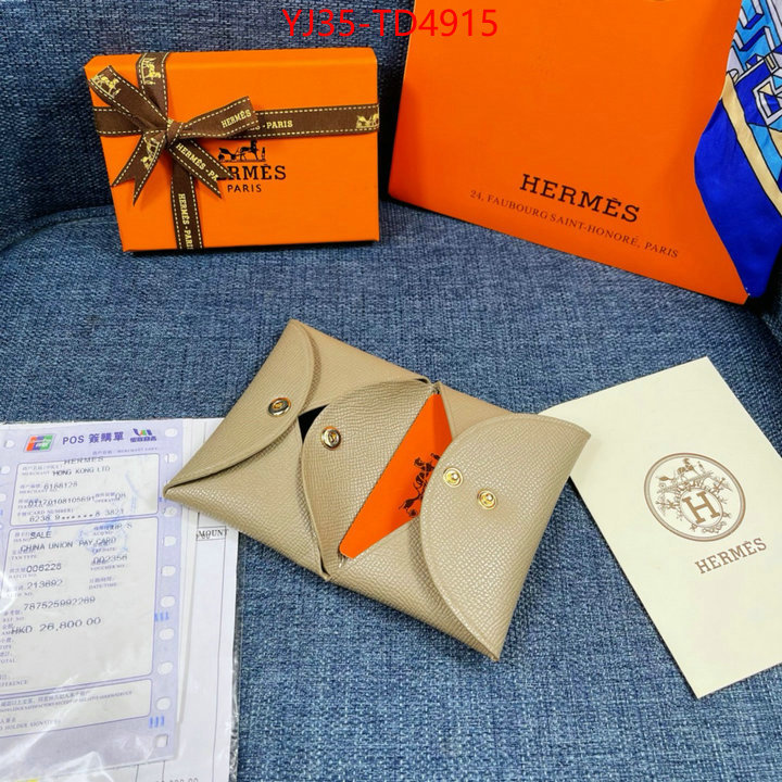 Hermes Bags(4A)-Wallet-,the best designer ,ID: TD4915,$: 35USD