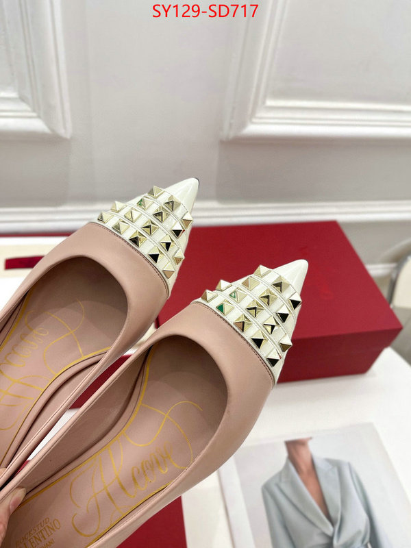 Women Shoes-Valentino,buy top high quality replica , ID: SD717,$: 129USD