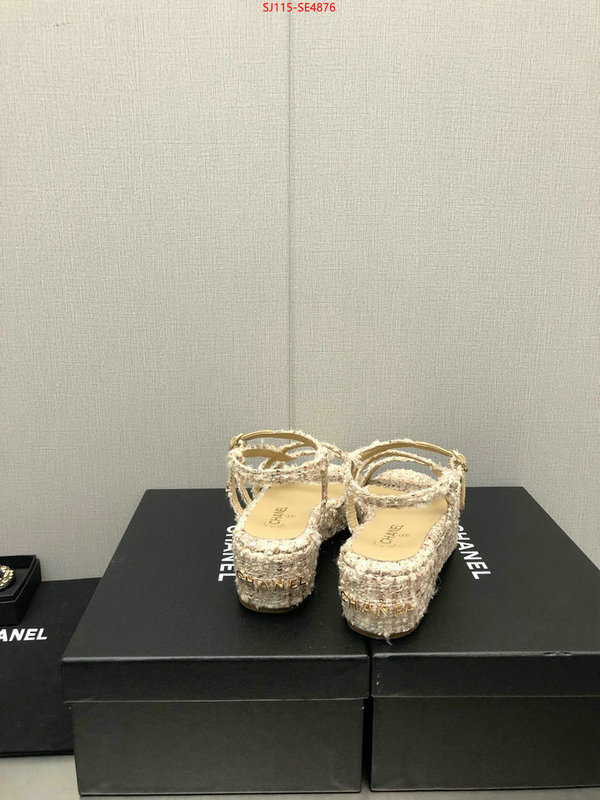 Women Shoes-Chanel,high quality , ID: SE4876,$: 115USD