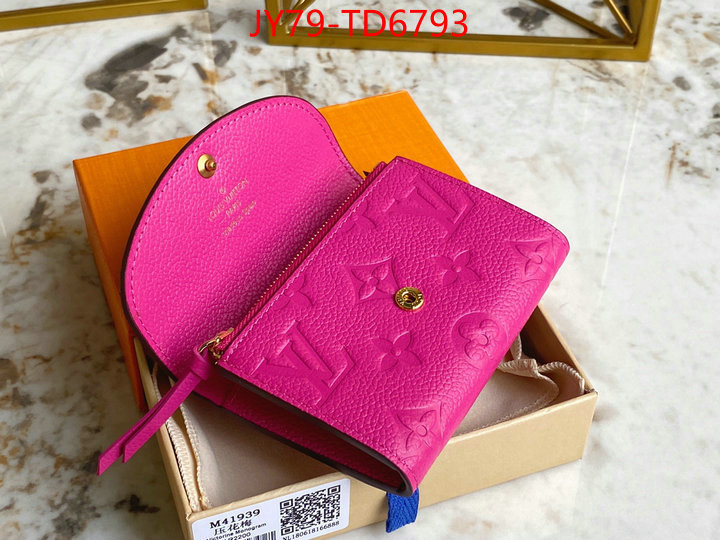 LV Bags(TOP)-Wallet,ID: TD6793,$: 79USD