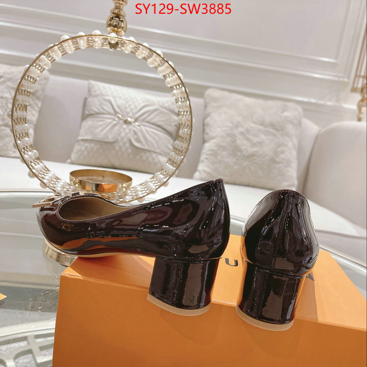 Women Shoes-LV,replcia cheap from china , ID: SW3885,$: 129USD