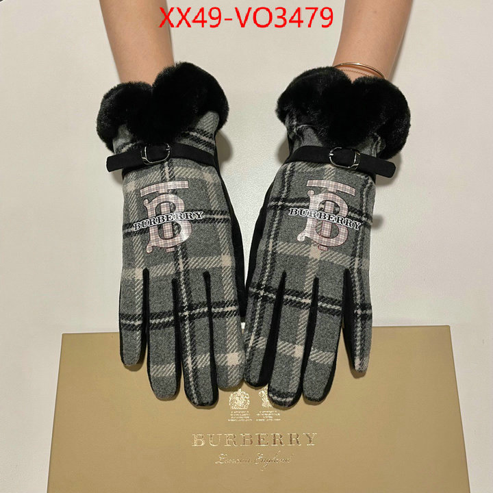 Gloves-Burberry,top quality replica , ID: VO3479,$: 49USD