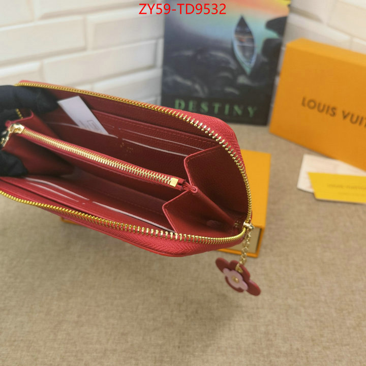 LV Bags(4A)-Wallet,top grade ,ID: TD9532,$: 59USD