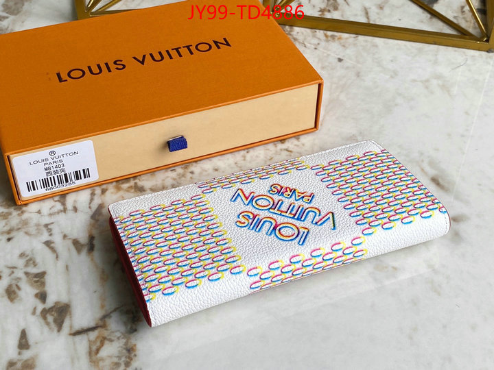 LV Bags(TOP)-Wallet,ID: TD4886,$:99USD