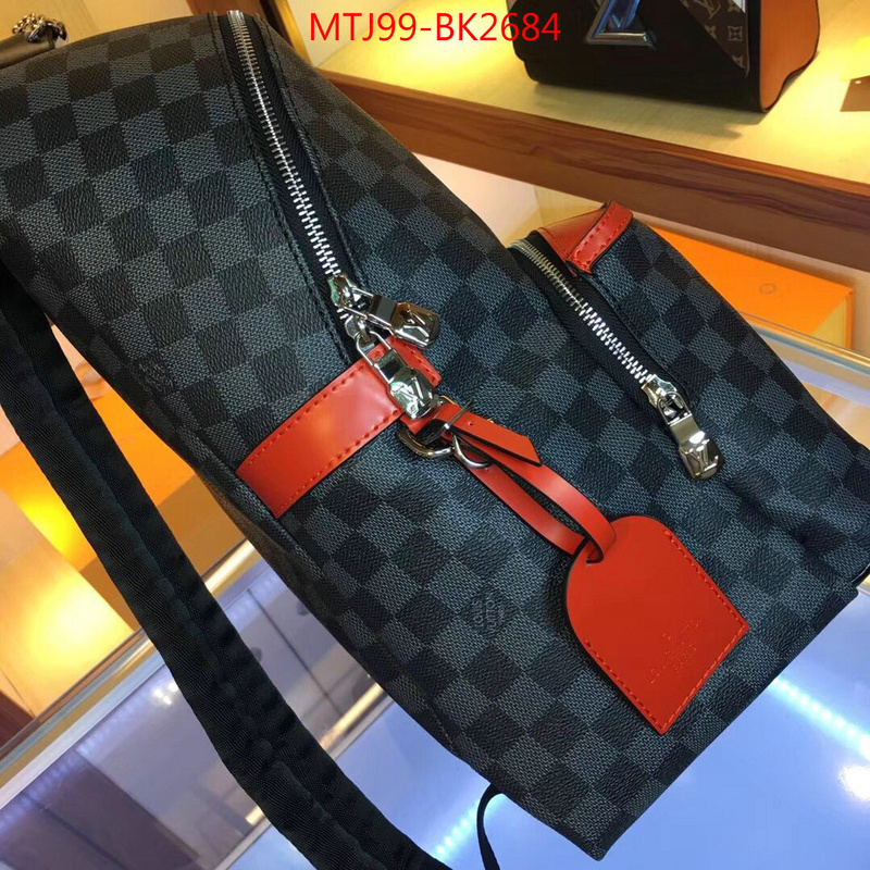 LV Bags(4A)-Backpack-,ID: BK2684,$:99USD