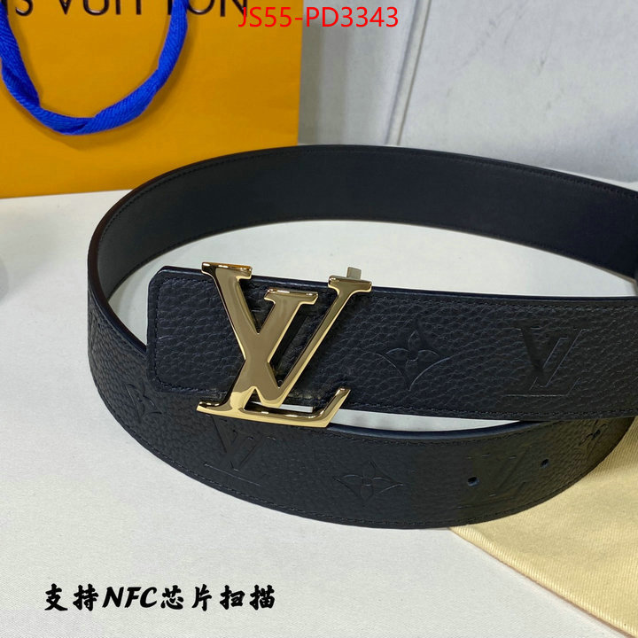 Belts-LV,shop designer , ID: PD3343,$: 55USD