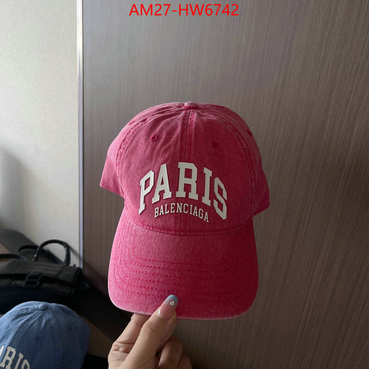 Cap (Hat)-Balenciaga,2023 perfect replica designer , ID: HW6742,$: 27USD