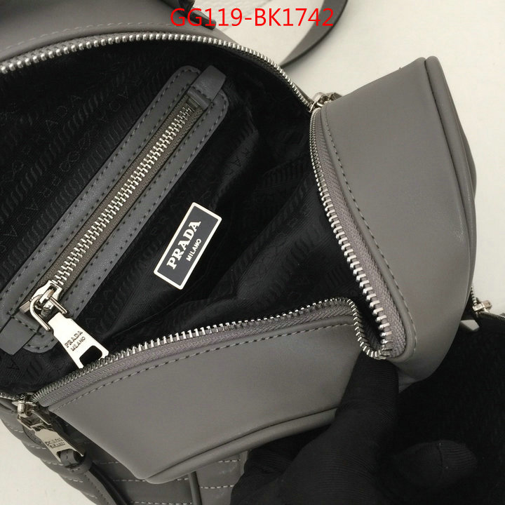 Prada Bags(4A)-Backpack-,from china 2023 ,ID: BK1742,$:119USD
