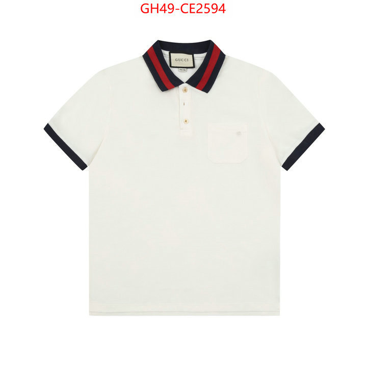 Clothing-Gucci,highest product quality , ID: CE2594,$: 49USD