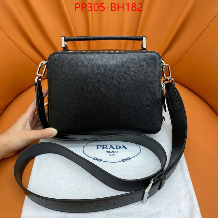 Prada Bags(TOP)-Diagonal-,ID: BH182,$:305USD