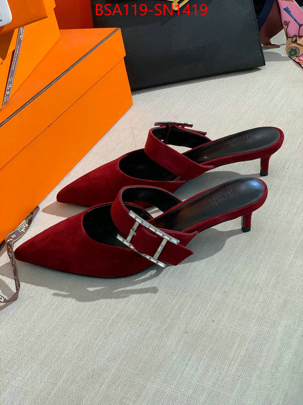 Women Shoes-Hermes,sell high quality , ID: SN1419,$: 119USD