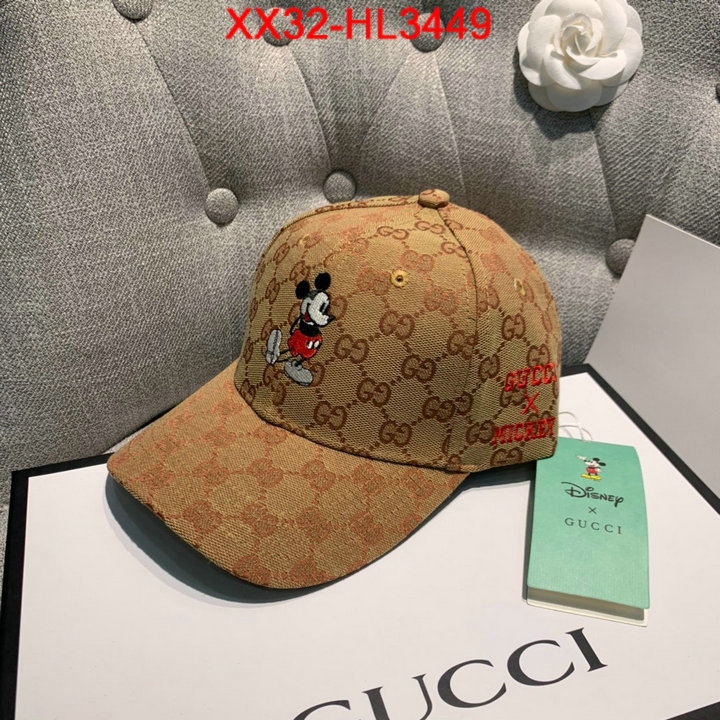 Cap (Hat)-Gucci,where to buy fakes , ID: HL3449,$: 32USD