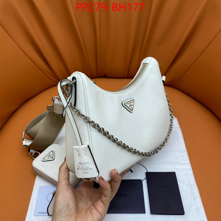 Prada Bags(TOP)-Re-Edition 2005,ID: BH177,$:279USD