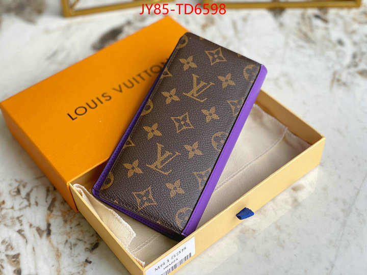 LV Bags(TOP)-Wallet,ID: TD6598,$: 85USD