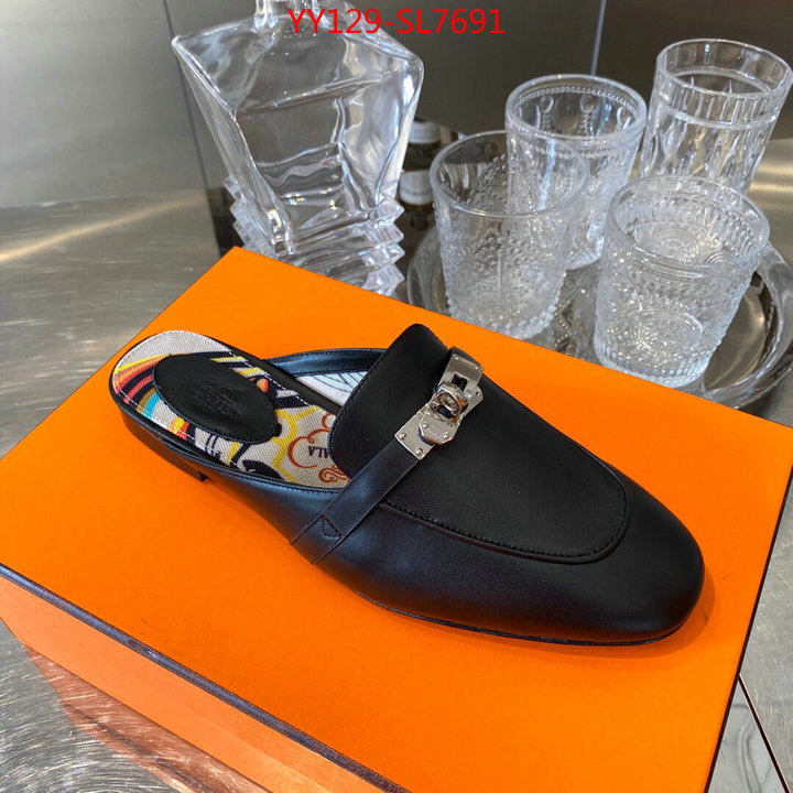 Women Shoes-Hermes,brand designer replica , ID: SL7691,$: 129USD