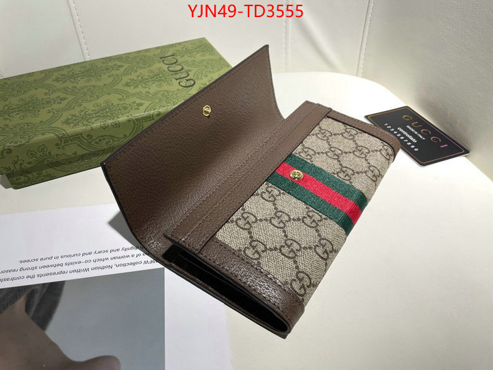 Gucci Bags(4A)-Wallet-,counter quality ,ID: TD3555,$: 49USD