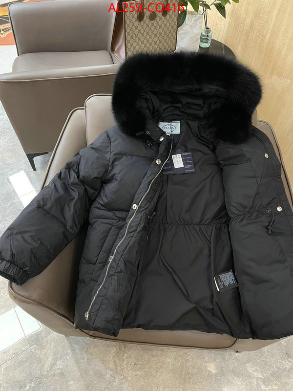 Down jacket Women-Prada,high quality designer replica , ID: CO416,$: 259USD