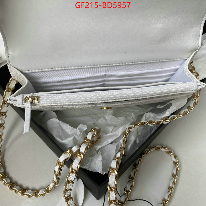 Chanel Bags(TOP)-Diagonal-,ID: BD5957,$: 215USD