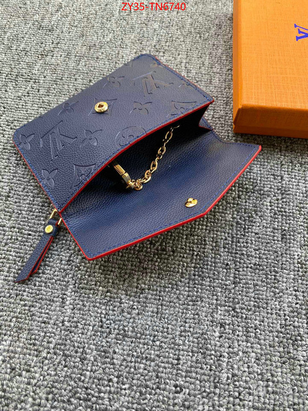 LV Bags(4A)-Wallet,ID: TN6740,$: 35USD