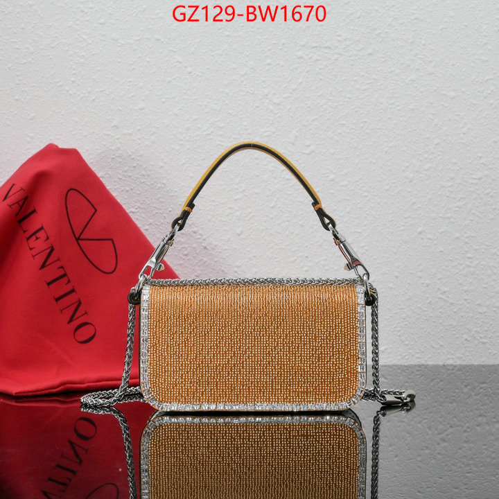 Valentino Bags(4A)-LOC-V Logo ,what is a 1:1 replica ,ID: BW1670,$: 129USD