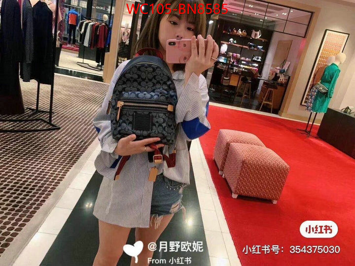 Coach Bags(4A)-Backpack-,how to buy replica shop ,ID: BN8585,$: 105USD