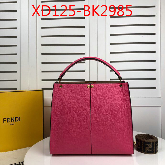 Fendi Bags(4A)-Peekaboo,fake aaaaa ,ID: BK2985,$:125USD