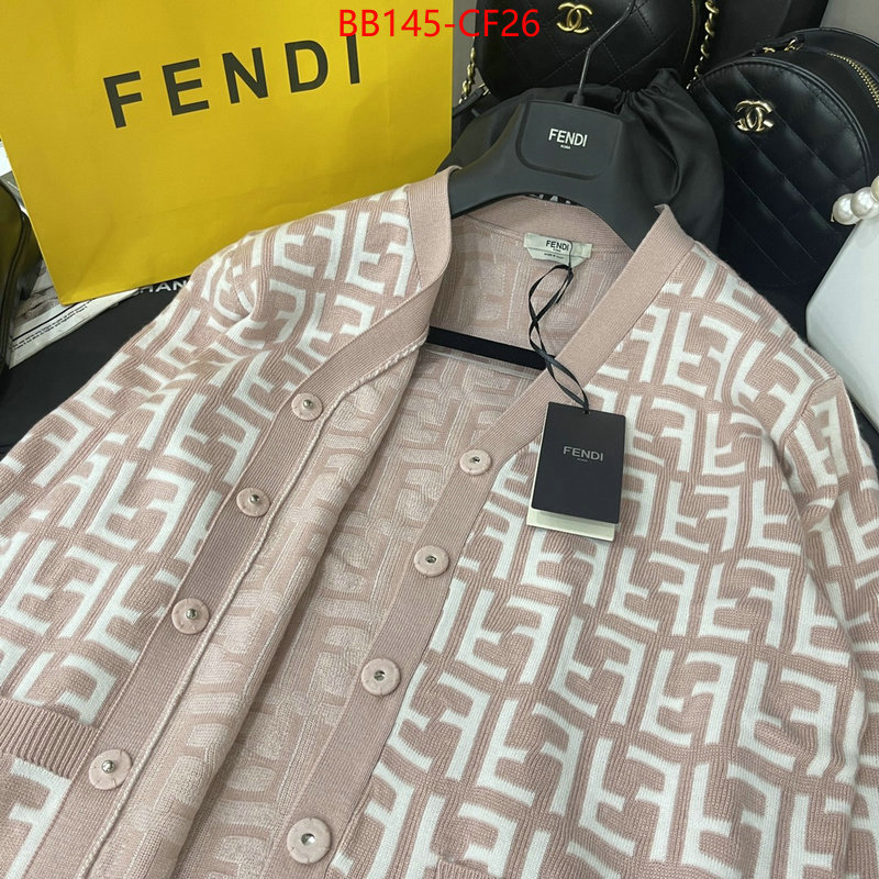 Clothing-Fendi,where can you buy a replica , ID: CF26,$: 145USD