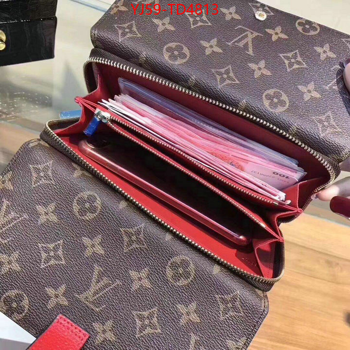 LV Bags(4A)-Wallet,where can i find ,ID: TD4813,$: 59USD