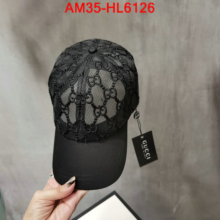 Cap (Hat)-Gucci,luxury cheap , ID: HL6126,$: 35USD