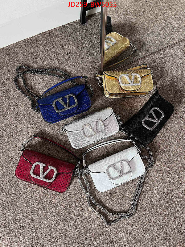 Valentino Bags (TOP)-LOC-V Logo ,the best quality replica ,ID: BW5055,$: 259USD