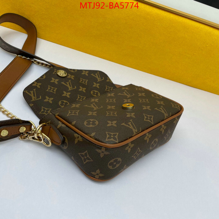 LV Bags(4A)-Pochette MTis Bag-Twist-,ID: BA5774,$: 92USD