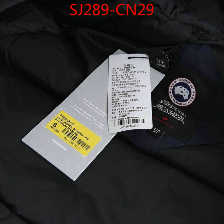 Down jacket Women-Canada Goose,replica 1:1 high quality , ID: CN29,$: 289USD