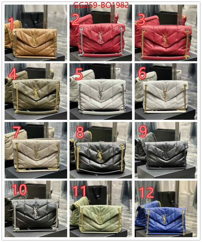 YSL Bag(TOP)-LouLou Series,ID: BO1982,$: 259USD