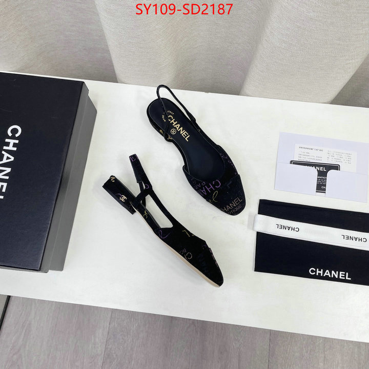 Women Shoes-Chanel,fashion replica , ID: SD2187,$: 109USD