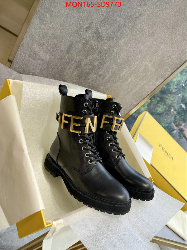 Women Shoes-Fendi,mirror copy luxury , ID: SD9770,$: 165USD