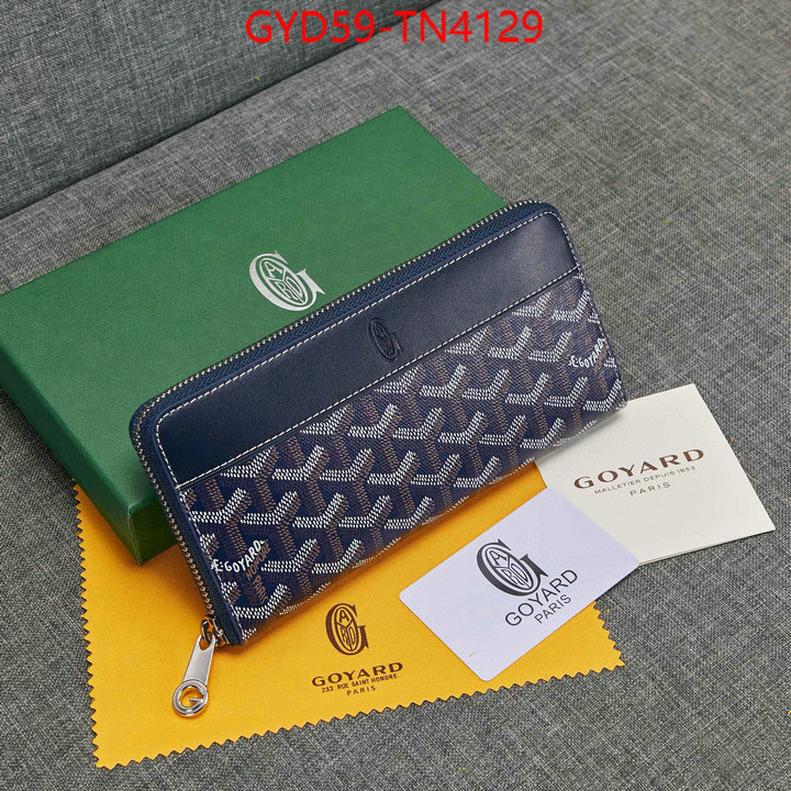 Goyard Bags(4A)-Wallet,aaaaa replica designer ,ID: TN4129,$: 59USD