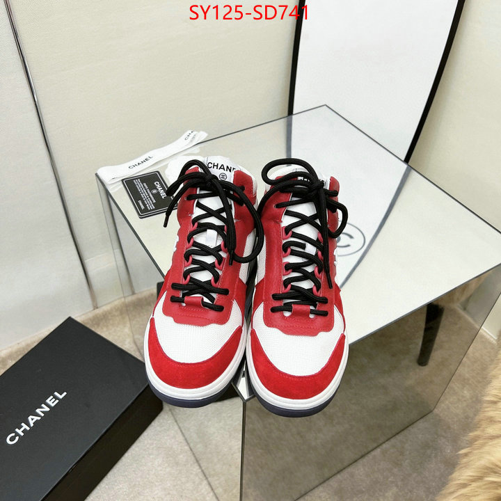 Women Shoes-Chanel,shop cheap high quality 1:1 replica , ID: SD741,$: 125USD