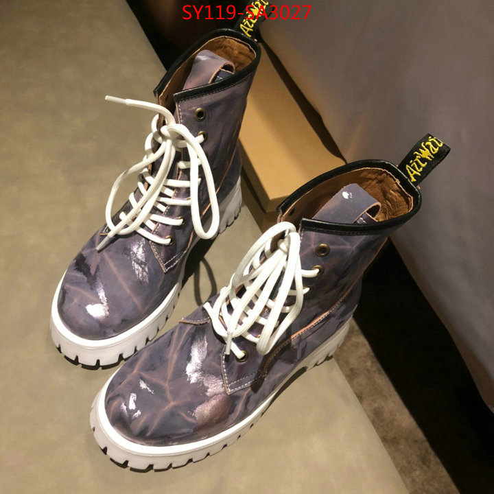 Women Shoes-DrMartens,mirror copy luxury , ID:SA3027,$: 119USD