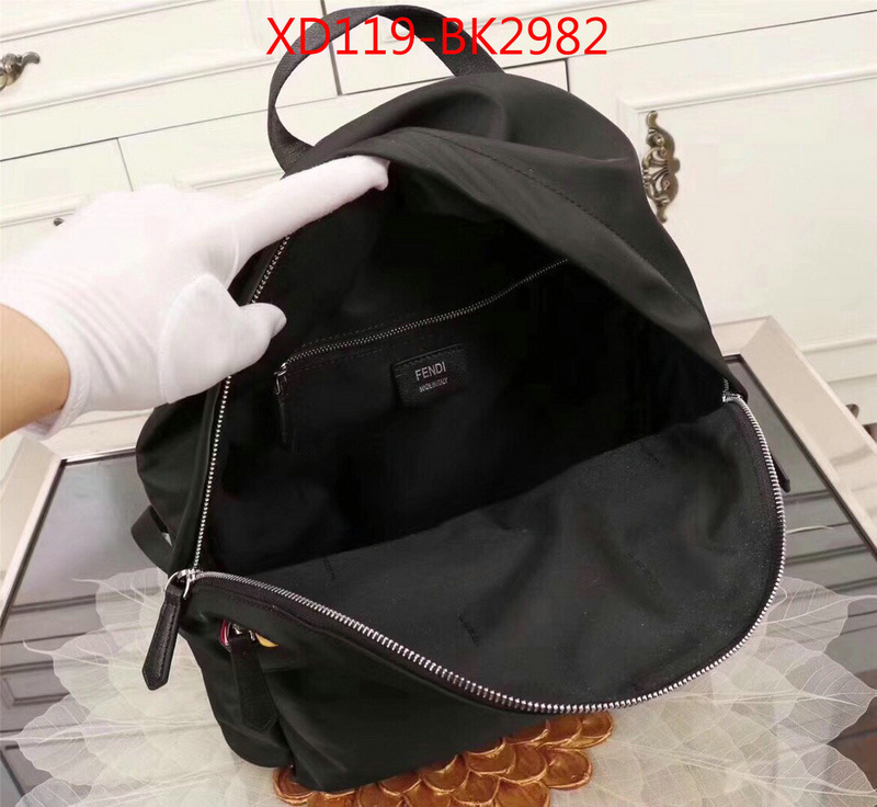 Fendi Bags(4A)-Backpack-,best knockoff ,ID: BK2982,$:119USD
