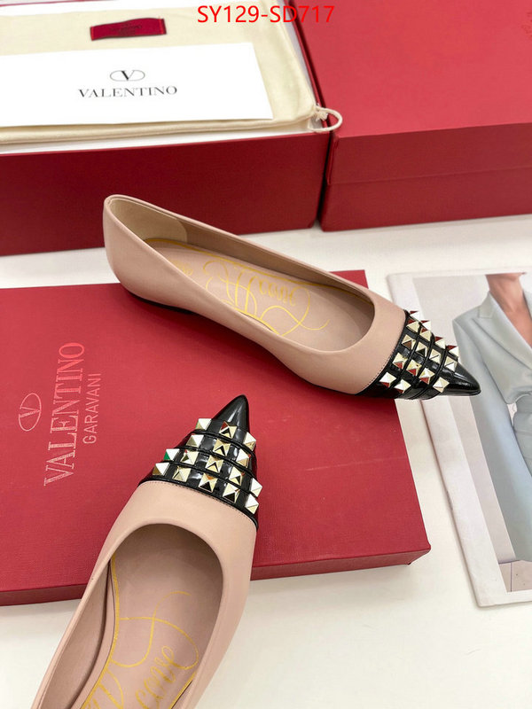 Women Shoes-Valentino,buy top high quality replica , ID: SD717,$: 129USD